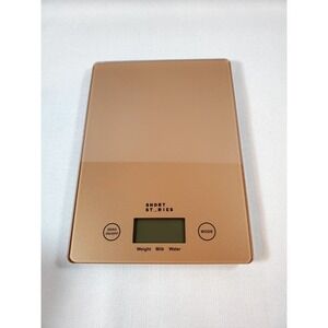 New ● Short Stories Digital Food Scale ● Rose Gold ● Battery Operated